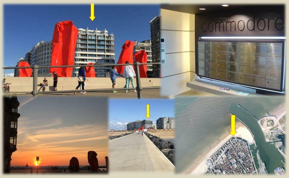 Panoramic View On Beach, Ships, Sea - Place To Be Oostende Bagian luar foto